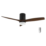 Ventilador de techo negro EnergySilence Aero 5600 Classic Black con 3 aspas y motor DC