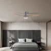 Imagen 4 Ventilador de techo de 52 pulgadas con motor DC de 40 W. Sistema EnergySilence, 3 aspas de madera natural, mando a distancia y función verano/invierno.