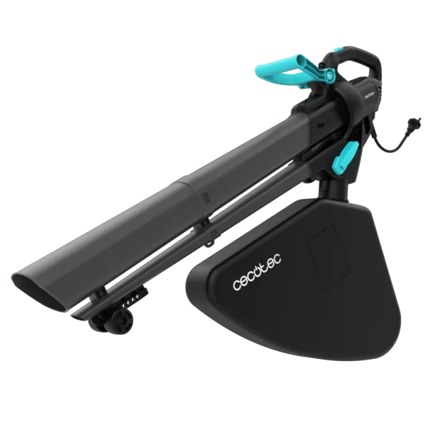 Aspirador y soplador de hojas Cecotec AirForce 3300 Crush&Go con tubo XL y bolsa de 40L