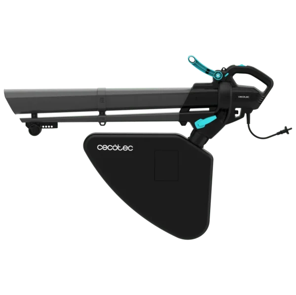 Imagen 2 Aspirador y soplador de hojas Cecotec AirForce 3300 Crush&Go con 3300W. Sistema 3 en 1 con triturado, tubo XL y bolsa de 40L para un jardín impecable.