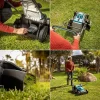 Imagen 5 Cortacésped eléctrico Cecotec de 2000W con ancho de corte de 46cm y propulsión automática. Incluye sistema Z-Tech, 4en1 con mulching y ruedas XL.