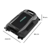 Imagen 2 Descubre el robot limpiapiscinas de superficie Conga Pooldroid AquaSkater de Cecotec. Mantén el agua libre de hojas e insectos de forma automática.