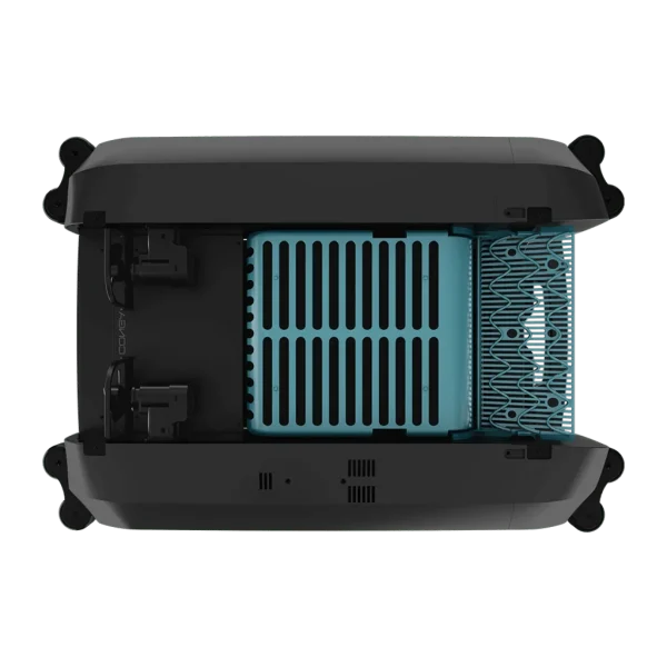 Imagen 4 Descubre el robot limpiapiscinas de superficie Conga Pooldroid AquaSkater de Cecotec. Mantén el agua libre de hojas e insectos de forma automática.