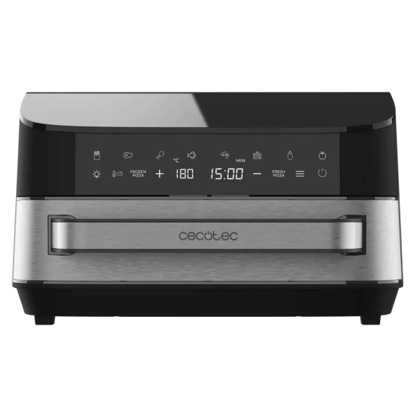 Imagen 3 Horno para pizza Pizza&Fry 7000 de 7L con pantalla táctil. Potencia de 1600W para resultados crujientes y versatilidad para hornear y freír sin apenas aceite.