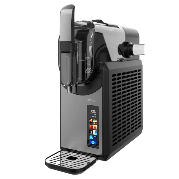 Imagen 3 Máquina de granizados Twist&Ice 2600 de Cecotec con 2,6 L de capacidad. Tecnología de refrigeración rápida y panel de control táctil para bebidas perfectas.