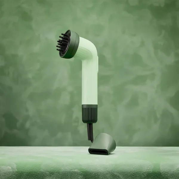 Imagen 6 Secador de pelo Bamba IoniCare Dry&Keratin Cotton Olive con motor digital BLDC, función ionizadora y revestimiento de queratina para un cabello brillante.