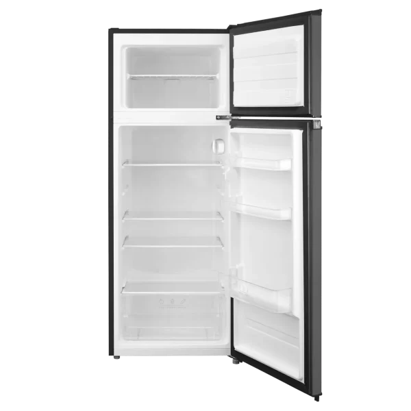 Imagen 3 Frigorífico de dos puertas Cecotec Bolero CoolMarket 2D 204 Black E con 204 litros de capacidad, compresor Inverter Plus, tecnología cíclica y eficiencia clase E.