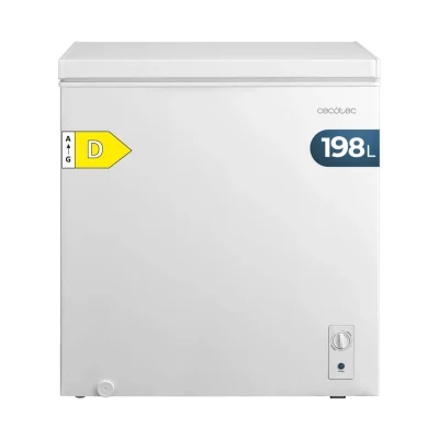 Congelador horizontal blanco Cecotec Bolero CoolMarket Chest 198M White D de 198 litros con función dual
