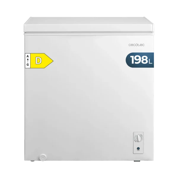 Congelador horizontal blanco Cecotec Bolero CoolMarket Chest 198M White D de 198 litros con función dual