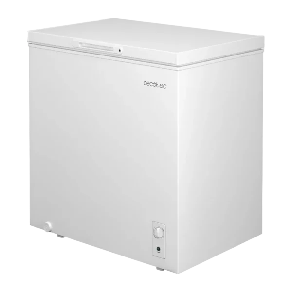Imagen 4 Congelador horizontal Cecotec 198L con eficiencia clase D, función dual frigorífico/congelador y funcionamiento silencioso de 38 dB. Ideal para el hogar.