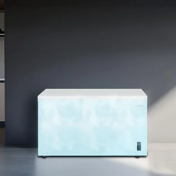 Imagen 7 Congelador horizontal Bolero CoolMarket Chest 418P White D de 418L con función Dual, clasificación energética D y tecnología de enfriamiento UltraContact D-Cool.