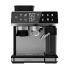 Imagen 2 Cafetera espresso de 20 bares con molinillo integrado y depósito de leche. Tecnología Thermoblock para un calentamiento rápido y manómetro de control profesional.