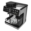 Imagen 3 Cafetera espresso de 20 bares con molinillo integrado y depósito de leche. Tecnología Thermoblock para un calentamiento rápido y manómetro de control profesional.