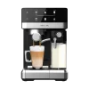 Cafetera semiautomática Cecotec Power Espresso 20 Touch & Cream con panel táctil y depósito de leche integrado