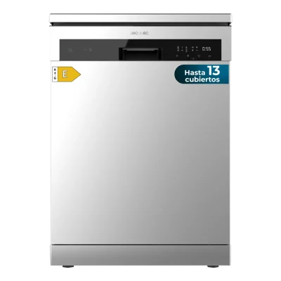 Lavavajillas Bolero Aguazero 6110 Inox de 60 cm con panel táctil y acabado en acero inoxidable
