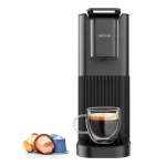 Cafetera de cápsulas Cecotec Power Caps 20 de diseño compacto color negro con sistema de 19 bares