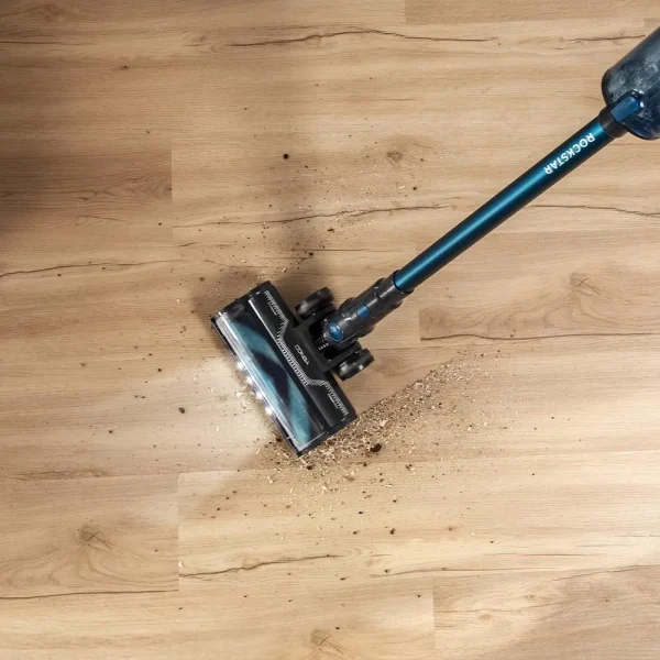 Imagen 7 Aspirador vertical Conga Rockstar RS50 con motor digital brushless de 450 W y 130 aW. Ofrece hasta 50 minutos de autonomía y un diseño ergonómico 3 en 1.