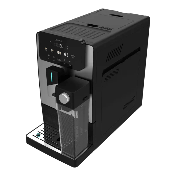 Imagen 3 Cafetera superautomática Cecotec Cremmaet Latte de 19 bares. Diseño compacto, molinillo integrado y sistema de leche para lattes y cappuccinos automáticos.