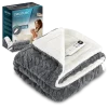 Manta eléctrica HeatConfort Luma de Cecotec de 180 x 130 cm en color gris con textura suave