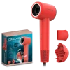 Secador de pelo digital compacto Cecotec DryNova Red con accesorios magnéticos y acabado premium