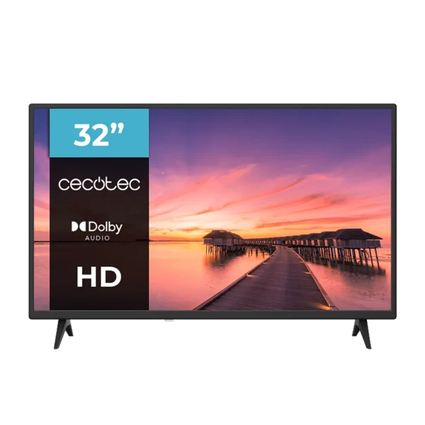 Televisor Cecotec Serie 0 0032S de 32 pulgadas con panel LED HD