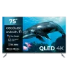 Televisor Cecotec V2 Series VQU20075 de 75 pulgadas QLED 4K UHD con Android TV