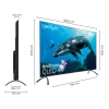 Imagen 3 Televisión QLED de 75" 4K UHD con Android TV 11. Disfruta de colores puros, Chromecast integrado y control por voz con Google Assistant en tu gran pantalla.