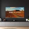 Imagen 4 Televisión Cecotec QLED de 75" con 4K UHD, Android TV 11, Local Dimming y Dolby Atmos. Colores puros y contraste optimizado para una experiencia de cine total.