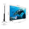 Imagen 3 Televisor Cecotec QLED 98" V3+ VQU30098+ con 4K UHD, Android TV 11, Local Dimming y Dolby Atmos. Disfruta de una experiencia de cine con subwoofer de 15W.