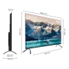 Imagen 3 Disfruta de la TV QLED V2 series VQU20075S de 75 pulgadas con resolución 4K UHD, Android TV 11, Google Assistant y Chromecast para una experiencia inmersiva.