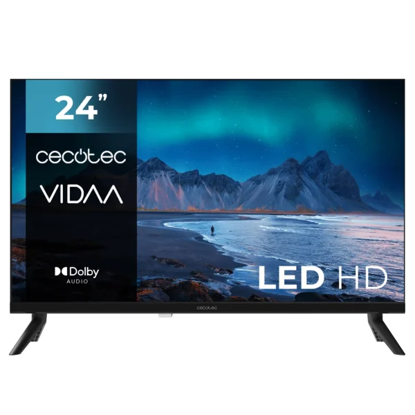Televisor Cecotec A5 series ALH50024 de 24 pulgadas HD LED con sistema VIDAA