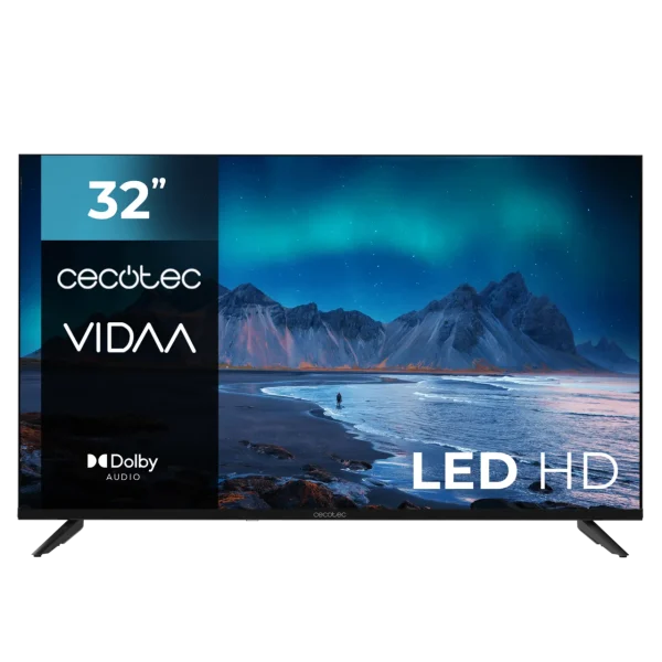 Televisor Cecotec A5 series ALH50032 de 32 pulgadas frontal