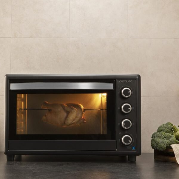 Imagen 6 Horno de sobremesa Bake&Toast 6090 Black Gyro de Cecotec