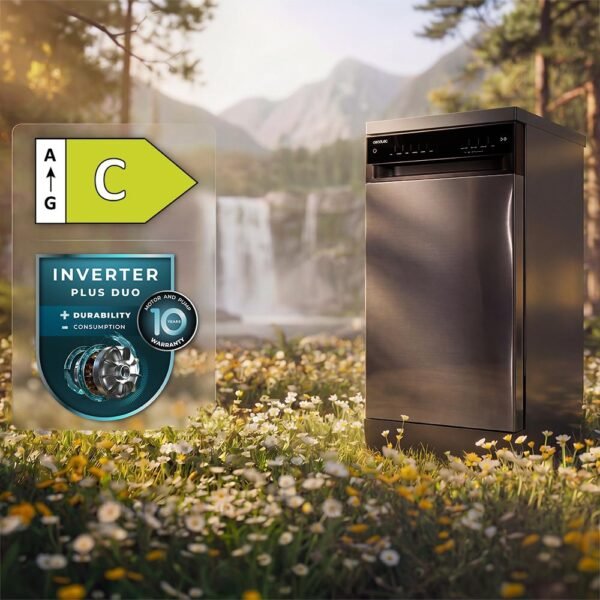 Imagen 7 Lavavajillas Bolero Aguazero 4560 Dark Connected de Cecotec