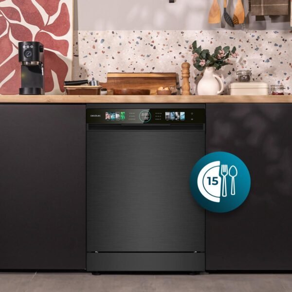 Imagen 5 Lavavajillas Bolero Aguazero 6320 Inox de Cecotec