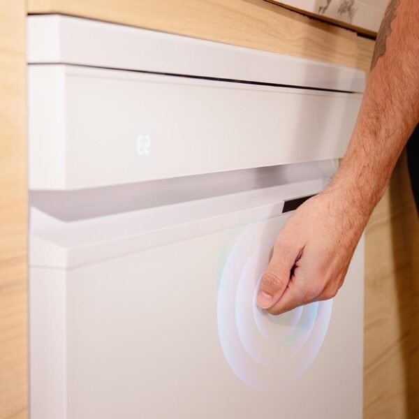 Imagen 5 Lavavajillas Bolero Aguazero 7000 Matt White Glass Connected de Cecotec