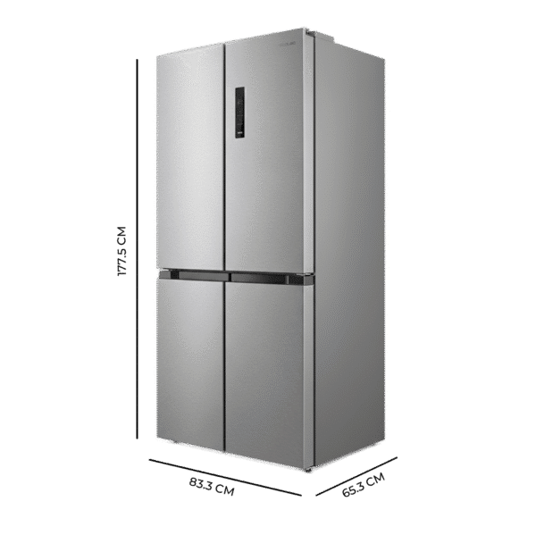 Imagen 3 Frigorífico Bolero CoolMarket 4D 474 Inox E de Cecotec