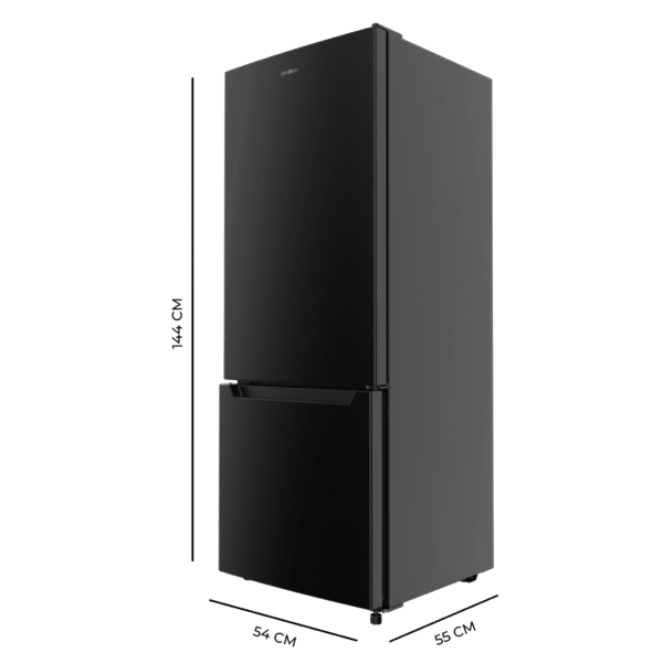 Imagen 2 Frigorífico combi Bolero CoolMarket Combi 205 DF Black E de Cecotec