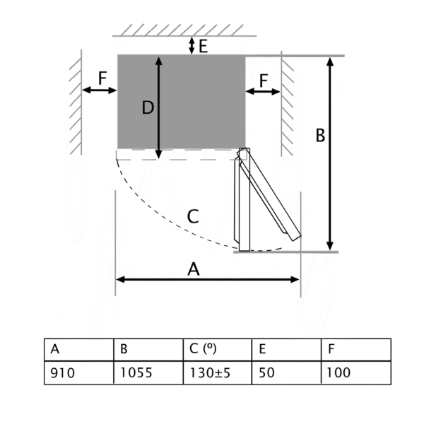 Imagen 3 Frigorífico combi Bolero CoolMarket Combi 205 DF Black E de Cecotec