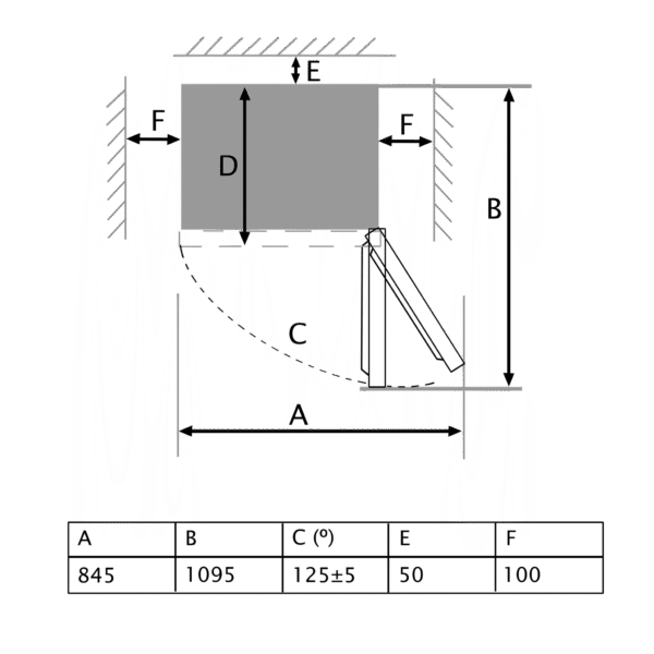 Imagen 3 Frigorífico combi Bolero CoolMarket Combi 250 Black Glass E de Cecotec