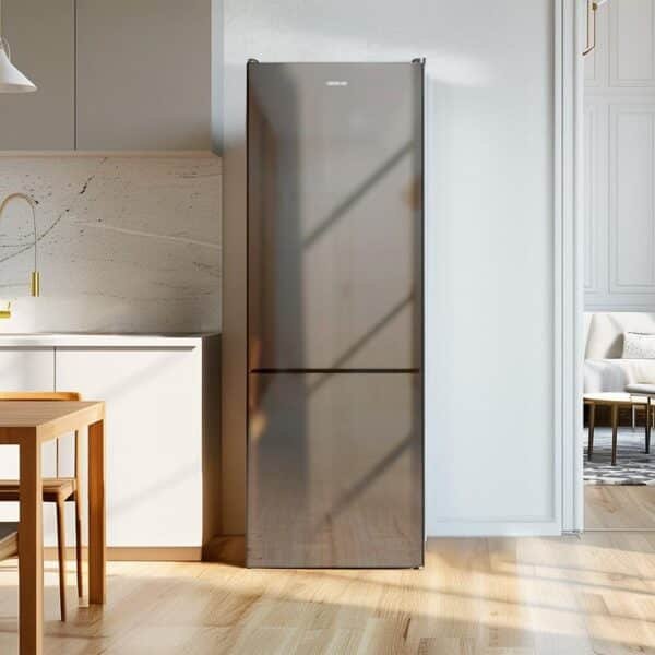 Imagen 8 Frigorífico combi Bolero CoolMarket Combi 250 Grey Glass E de Cecotec