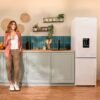 Imagen 8 Frigorífico combi Bolero CoolMarket Combi 250 WD White Glass D de Cecotec