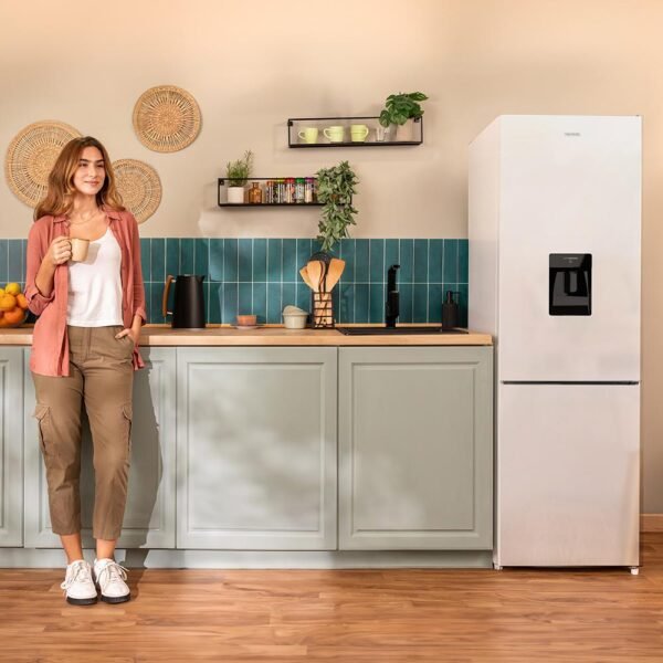 Imagen 8 Frigorífico combi Bolero CoolMarket Combi 250 WD White Glass D de Cecotec