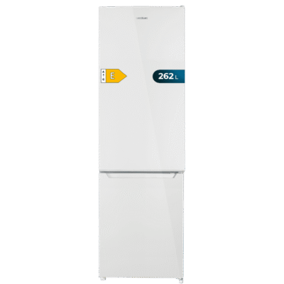 Frigorífico combi Bolero CoolMarket Combi 262 White E de Cecotec