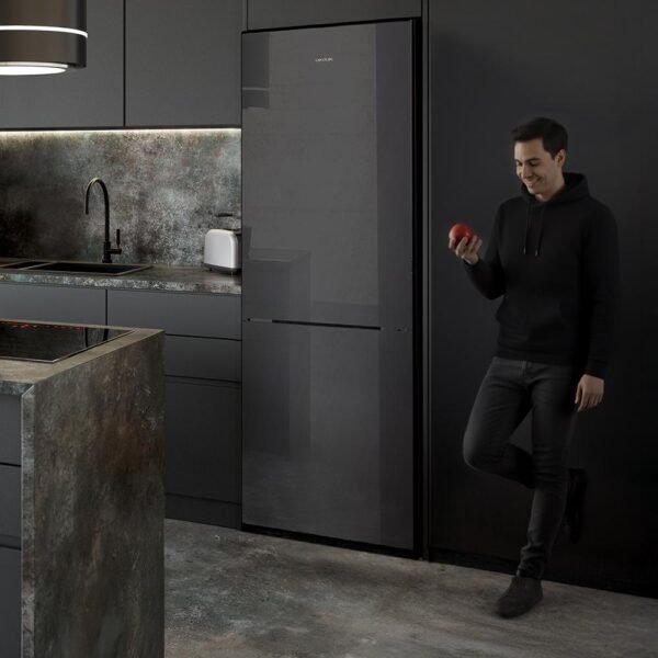 Imagen 6 Frigorífico combi Bolero CoolMarket Combi 322i Grey Glass D de Cecotec