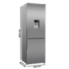 Imagen 2 Frigorífico combi Bolero CoolMarket Combi 322i WD Inox D de Cecotec