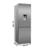 Imagen 2 Frigorífico combi Bolero CoolMarket Combi 322i WD Inox E de Cecotec