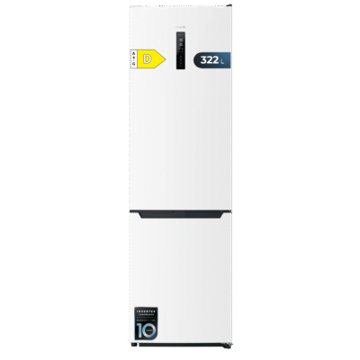 Frigorífico combi Bolero CoolMarket Combi 322T White D de Cecotec