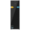 Frigorífico combi Bolero CoolMarket Combi 335 Black Glass E de Cecotec