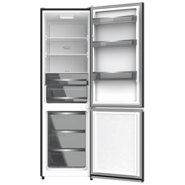Imagen 4 Frigorífico combi Bolero CoolMarket Combi 335 Black Glass E de Cecotec